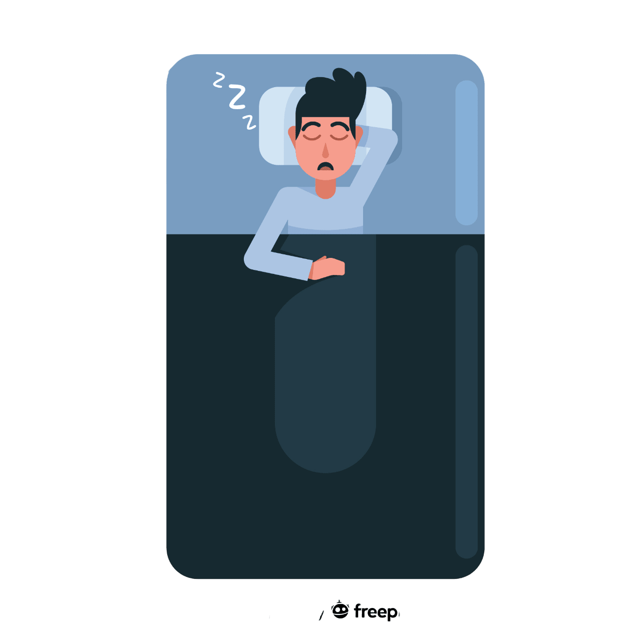 Спящий человек